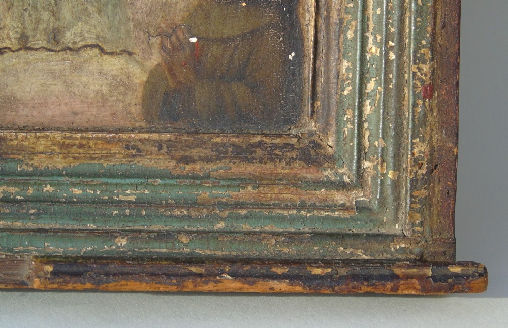 Antique Oil Painting Madonna and Child Murillo 18th Century View VII
