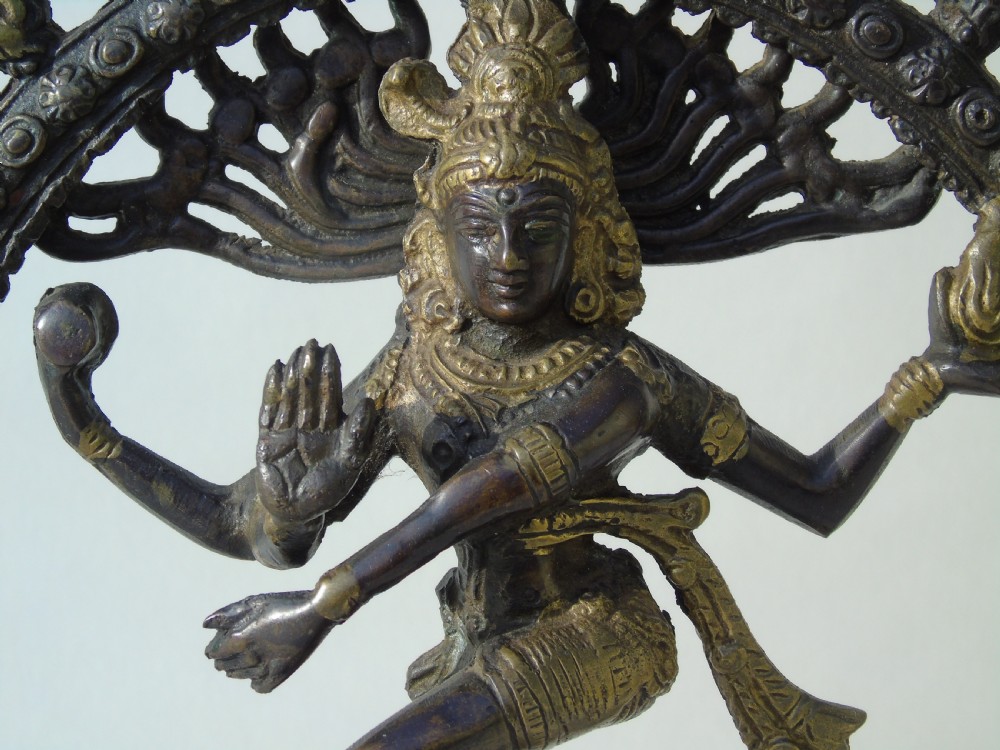 Antique Indian Bronze Shiva View IV