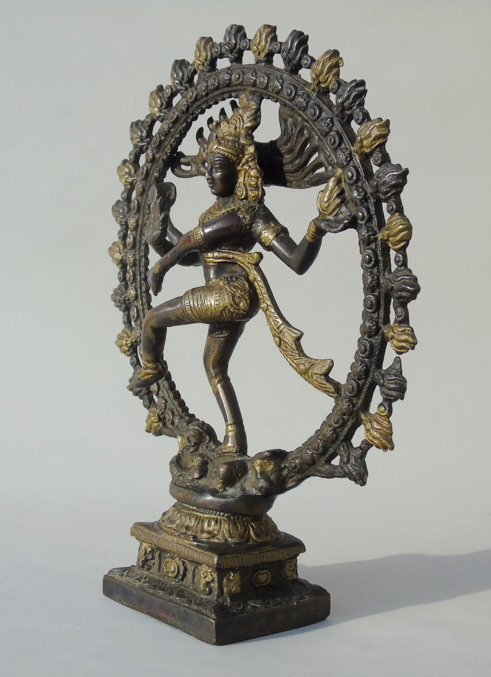 Antique Indian Bronze Shiva View VII