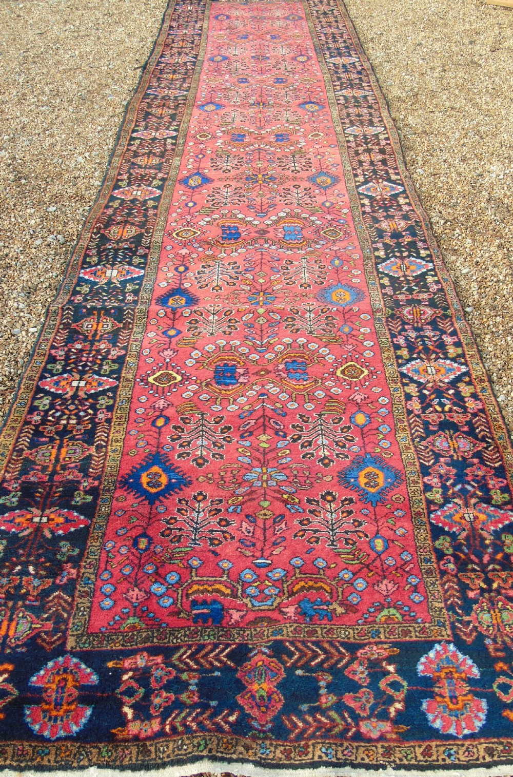 Antique Kurdish Runner Carpet View II