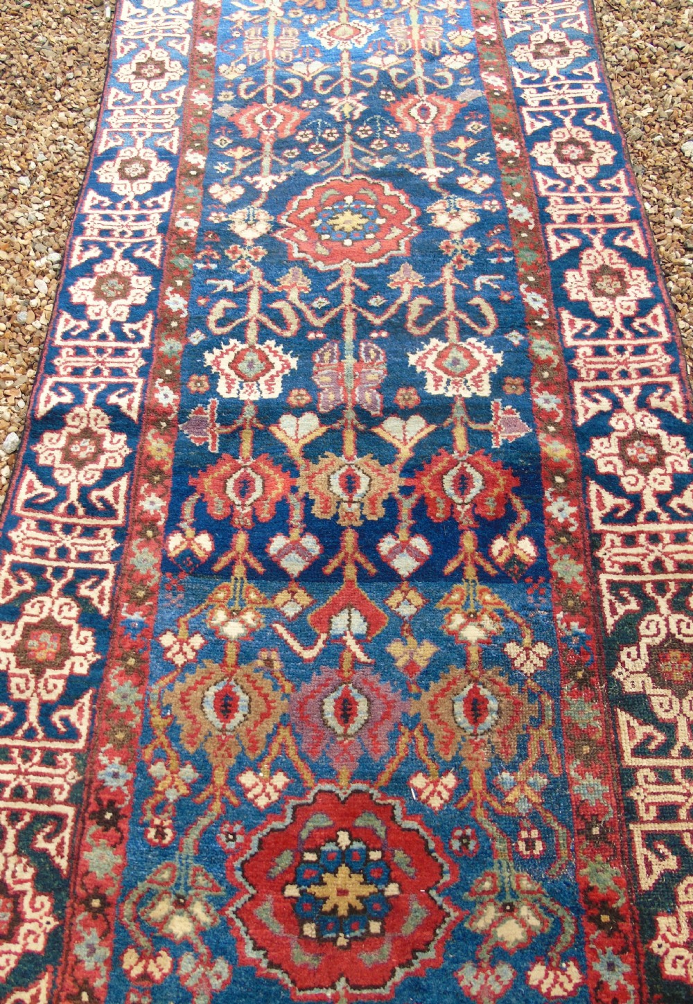 Antique Kurdish Runner Narrow View III