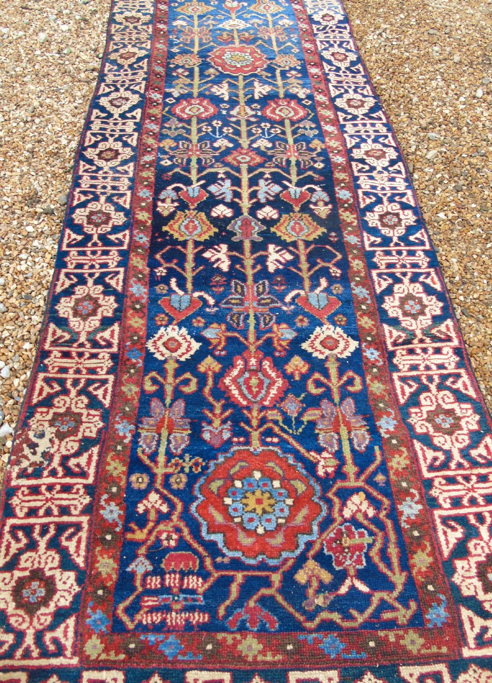 Antique Kurdish Runner Narrow View IV
