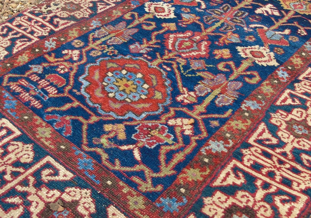 Antique Kurdish Runner Narrow View V