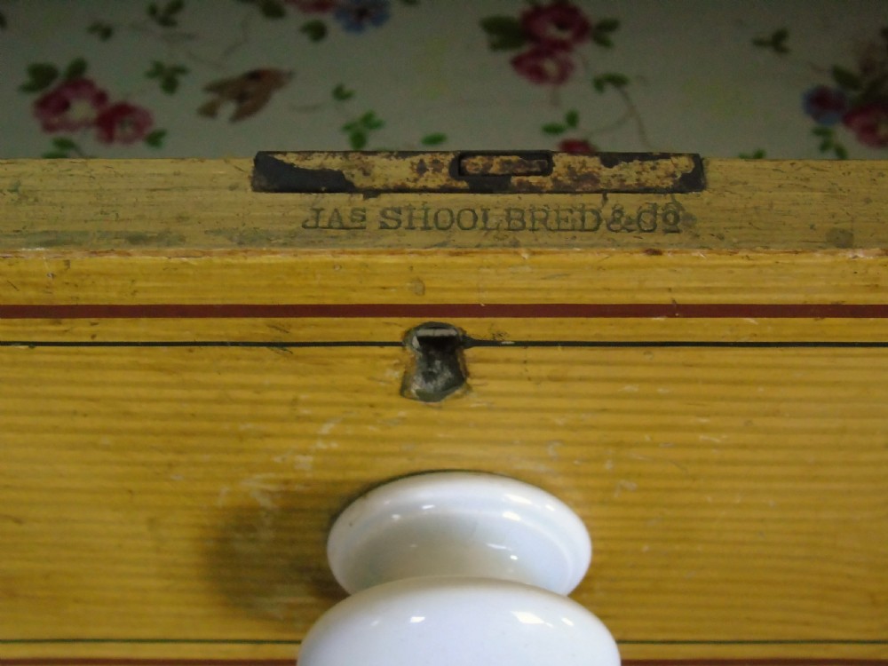 Rare Hand Painted Shoolbred Chest of Drawers View VIII