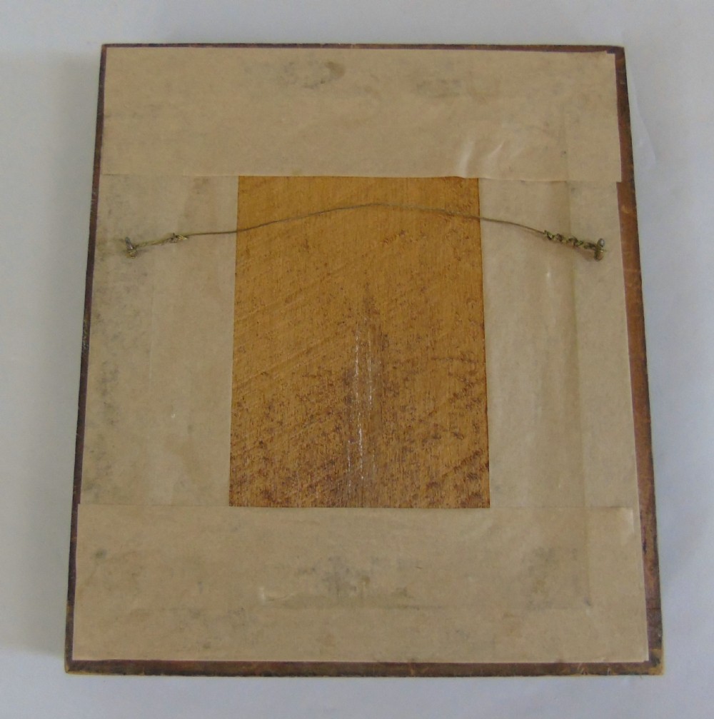 Antique Painting on Silk Pheasant 19th Century View III