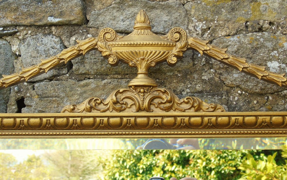 Good Antique Adam’s Style Gilt Mirror Bevelled View III
