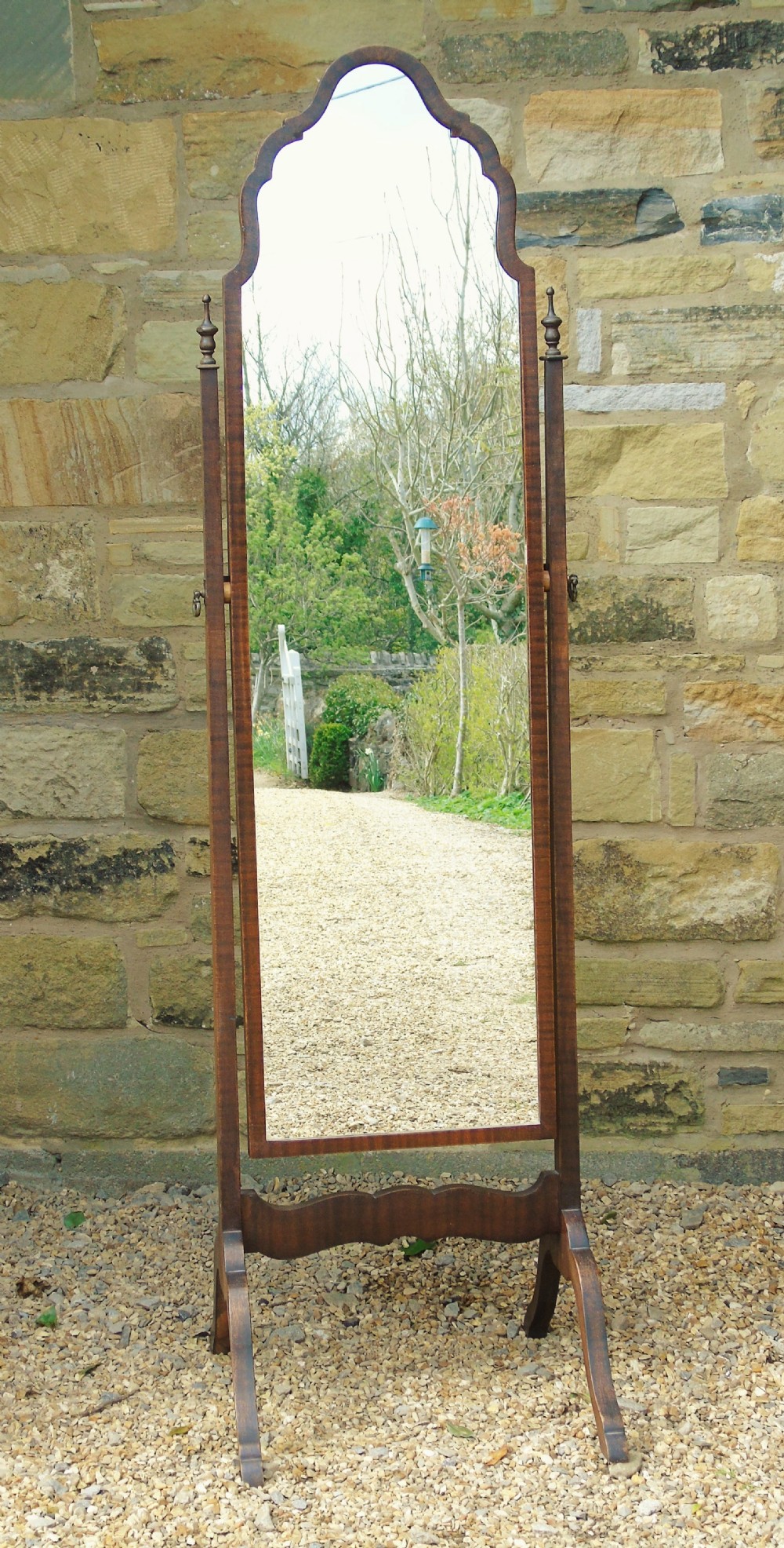 Antique Cheval Dressing Mirror