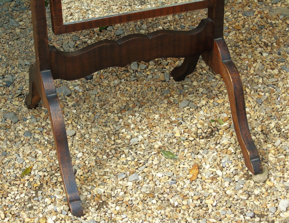 Antique Cheval Dressing Mirror View V