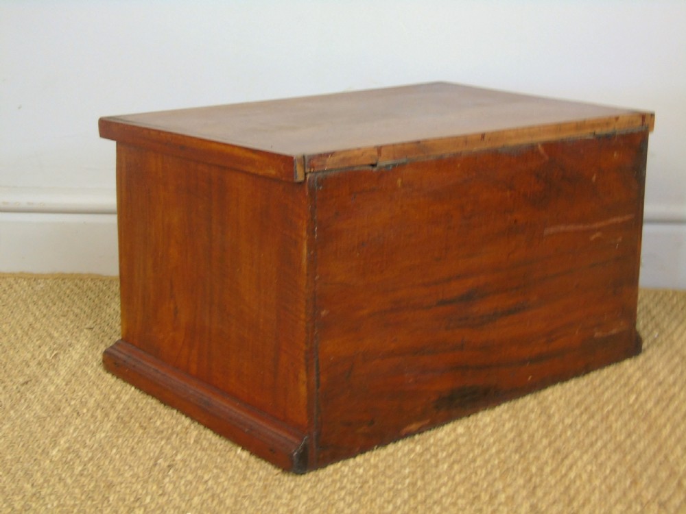 Antique Mahogany Counter Top Turneys Needle Box Haberdashery View IV