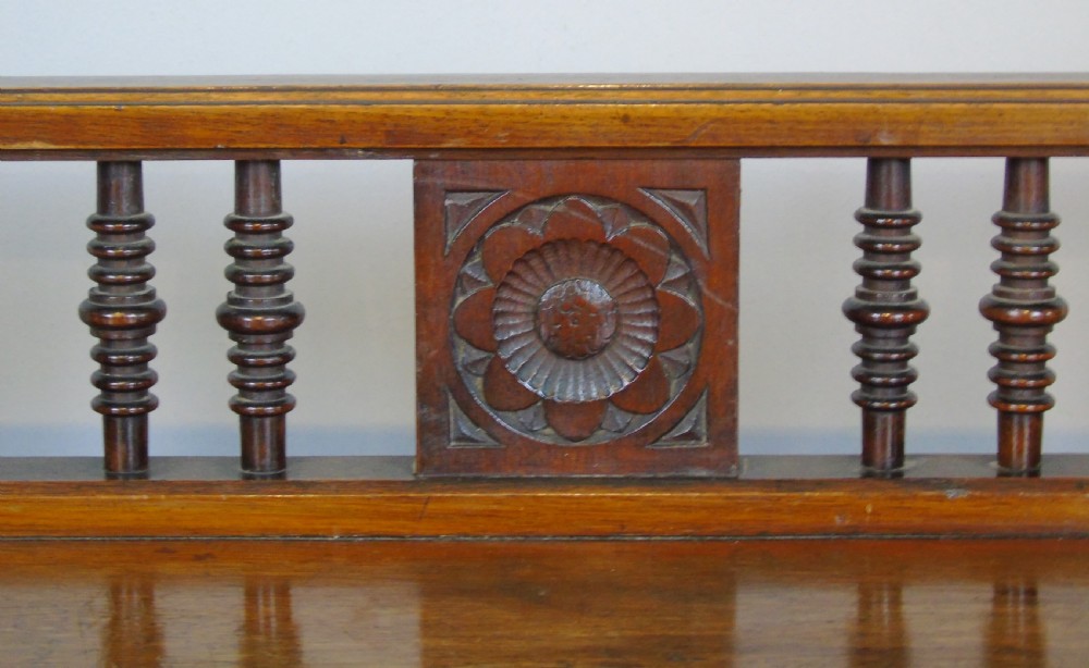 Good Aesthetic Mahogany Window Seat by Henry Pitts of Leeds View XII