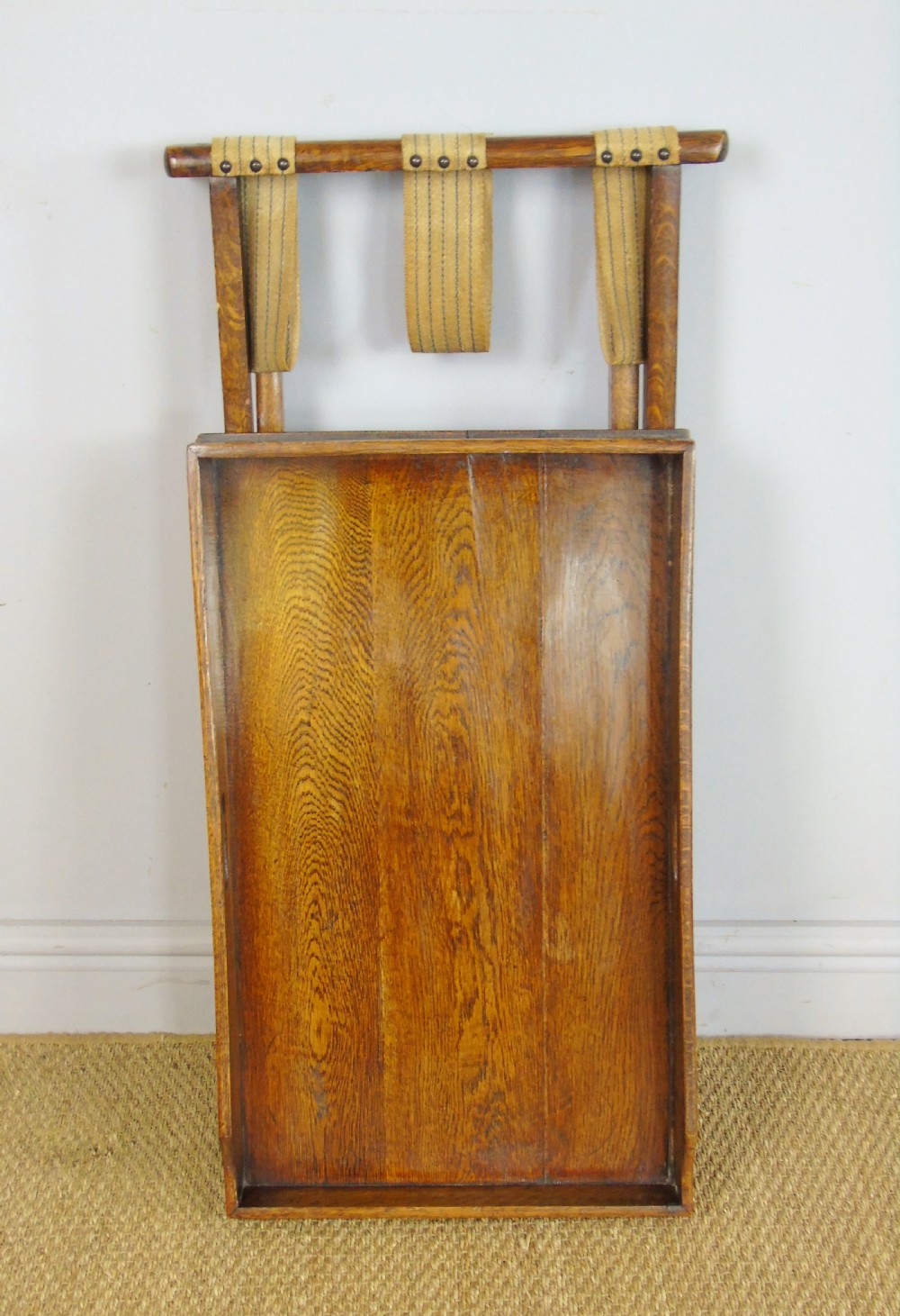 19th Century Oak Butlers Tray on Stand View VII