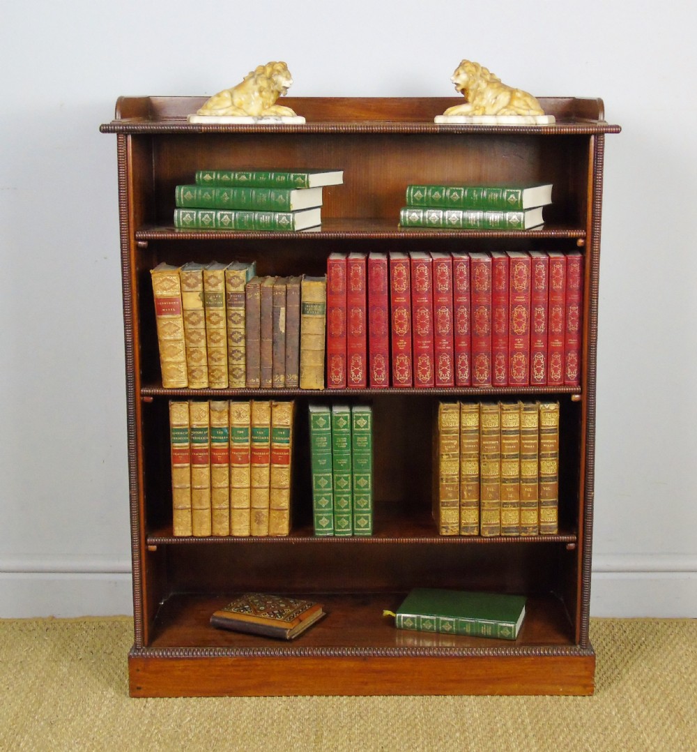 Neat 19th Century Mahogany Bookcase Cabinet