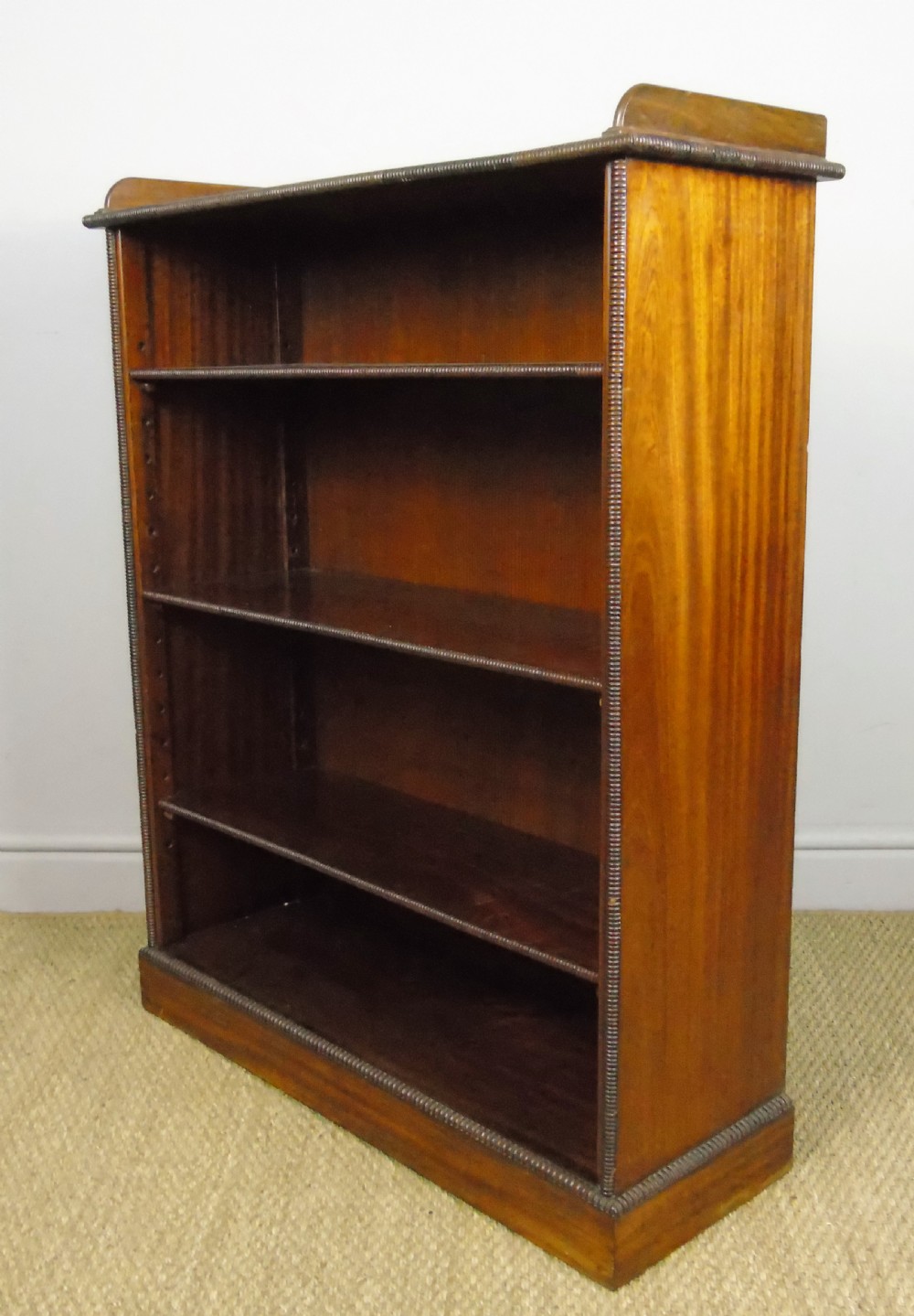 Neat 19th Century Mahogany Bookcase Cabinet View IV