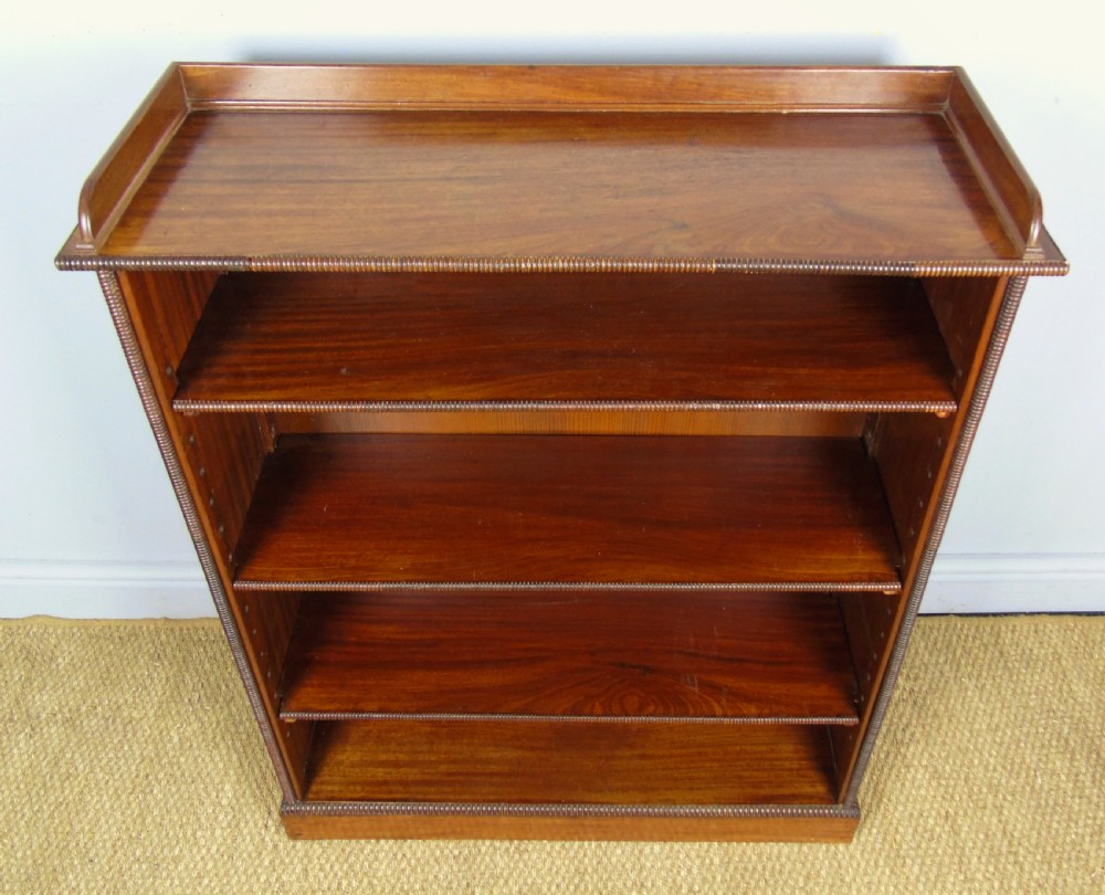 Neat 19th Century Mahogany Bookcase Cabinet View VI