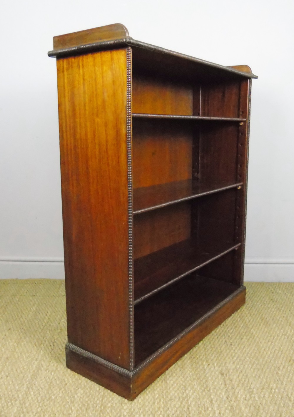 Neat 19th Century Mahogany Bookcase Cabinet View VIII