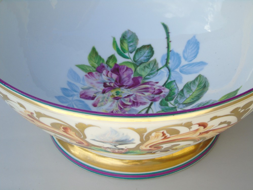 Large 19th Century Samson of Paris Porcelain Punch Bowl View II