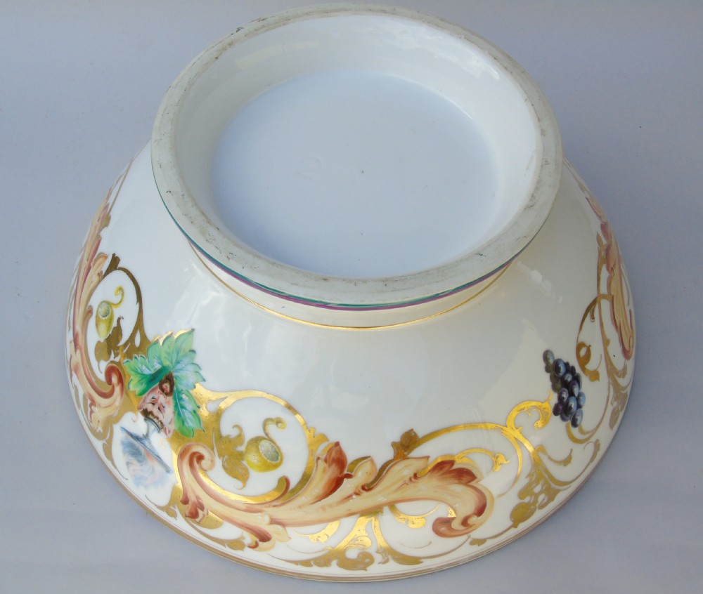 Large 19th Century Samson of Paris Porcelain Punch Bowl View IX