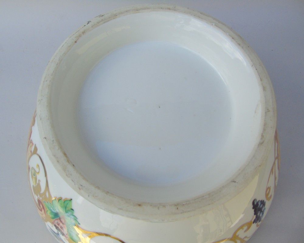 Large 19th Century Samson of Paris Porcelain Punch Bowl View XI