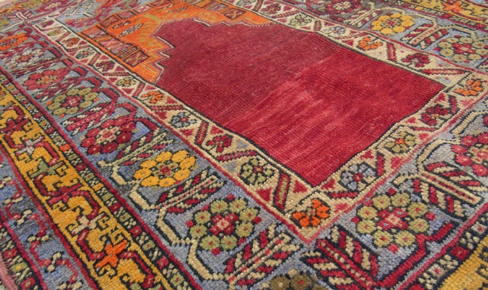 Antique Anatolian Prayer Rug View III
