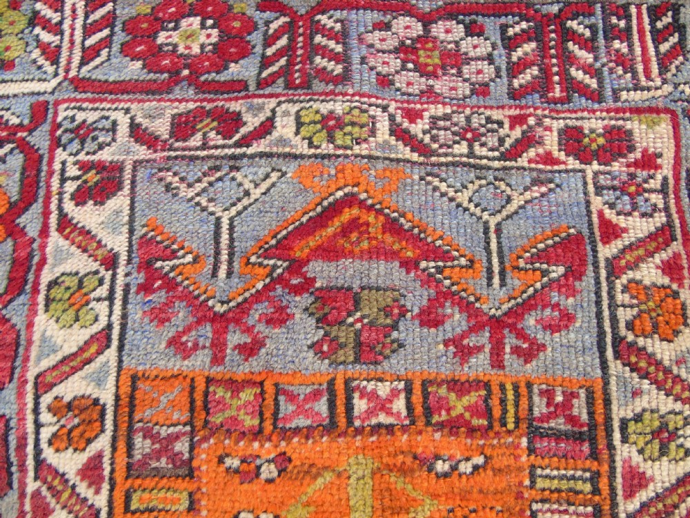 Antique Anatolian Prayer Rug View IV