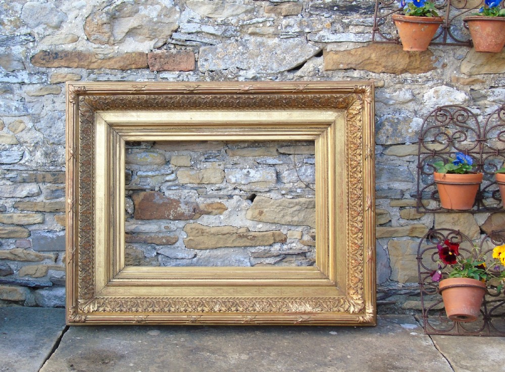 Good Quality Victorian Gilt Frame View IV