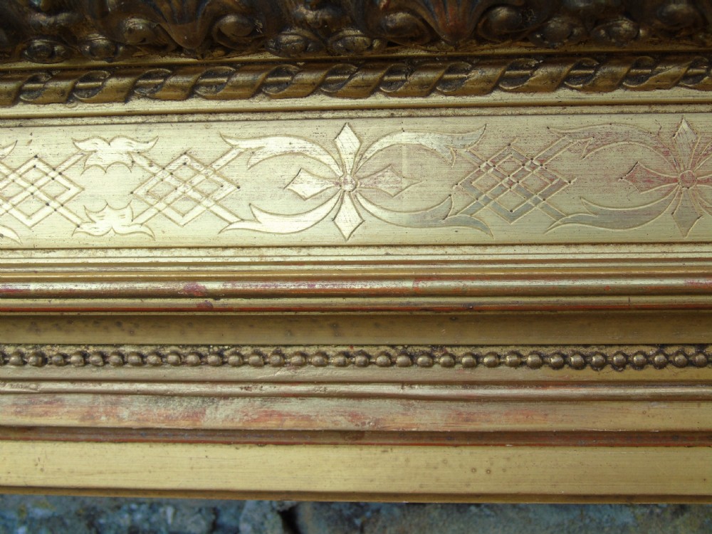 Good Quality Victorian Gilt Frame View VI
