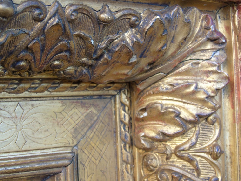 Good Quality Victorian Gilt Frame View VII