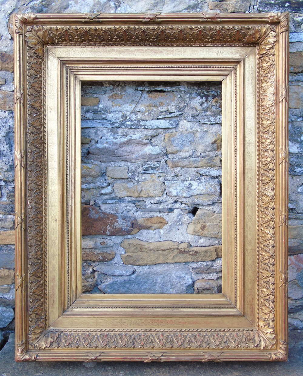 Good Quality Victorian Gilt Frame View IX