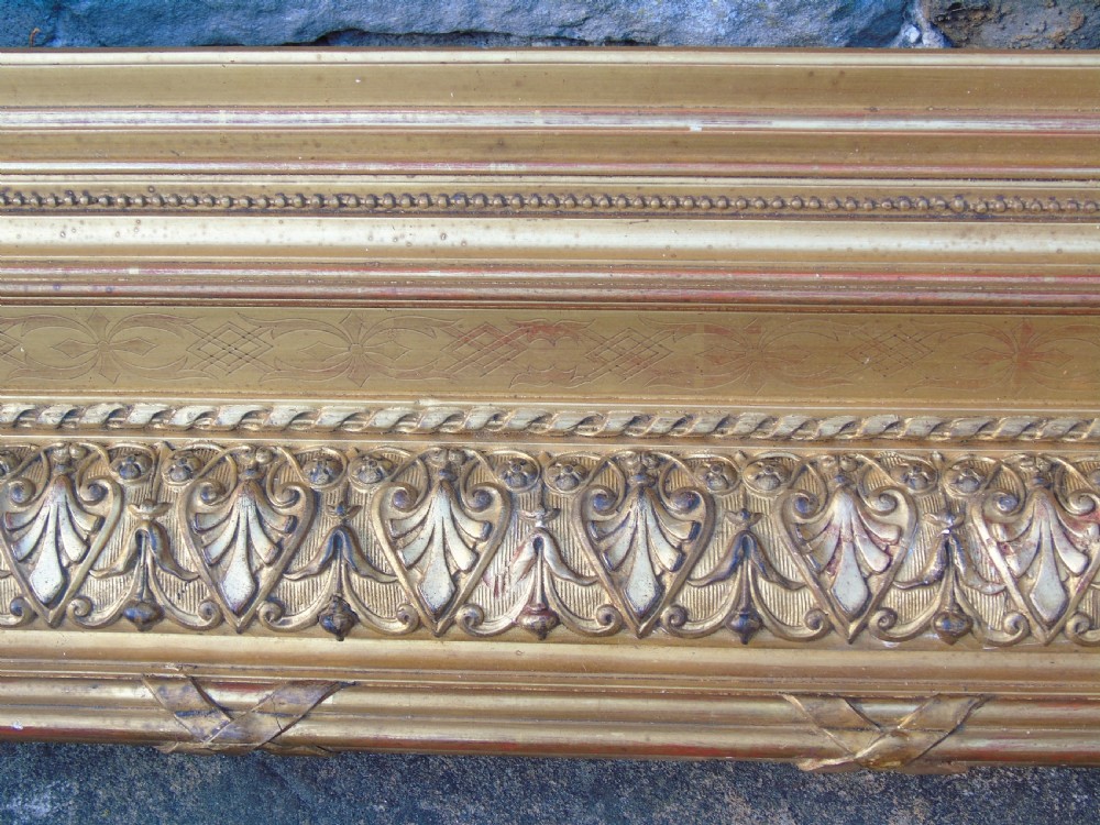 Good Quality Victorian Gilt Frame View X