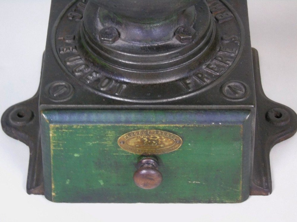 Antique Coffee Grinder Peugeot Freres View II