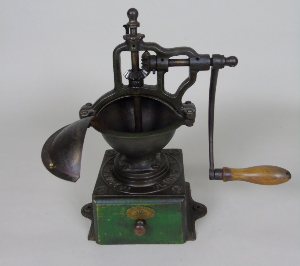 Antique Coffee Grinder Peugeot Freres View VIII