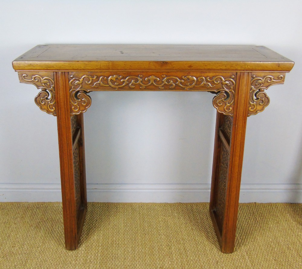 Antique Chinese Altar Table Qing Period View III