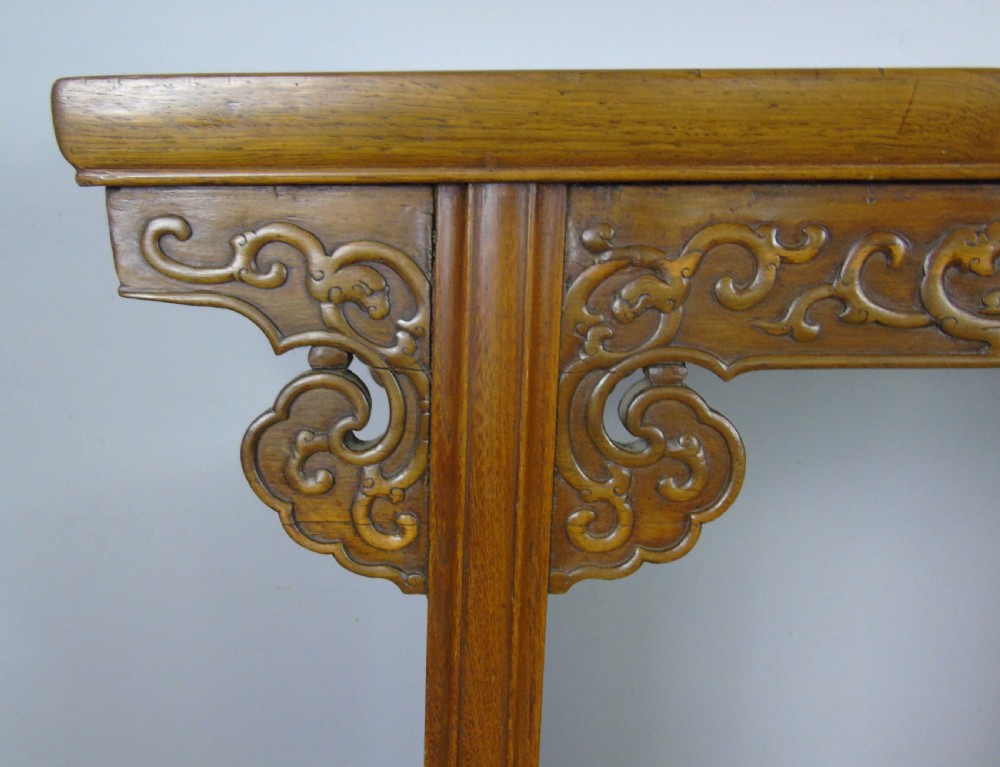 Antique Chinese Altar Table Qing Period View V