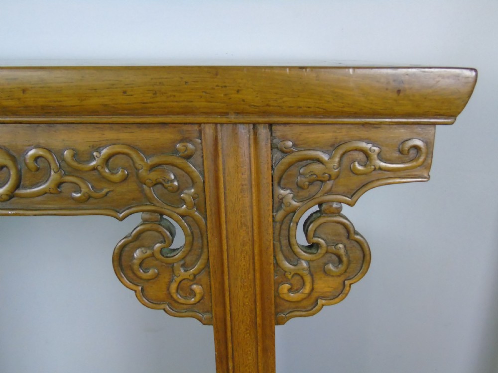 Antique Chinese Altar Table Qing Period View VI