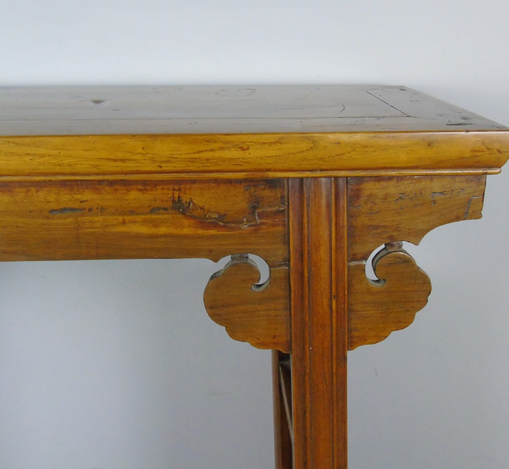 Antique Chinese Altar Table Qing Period View XI