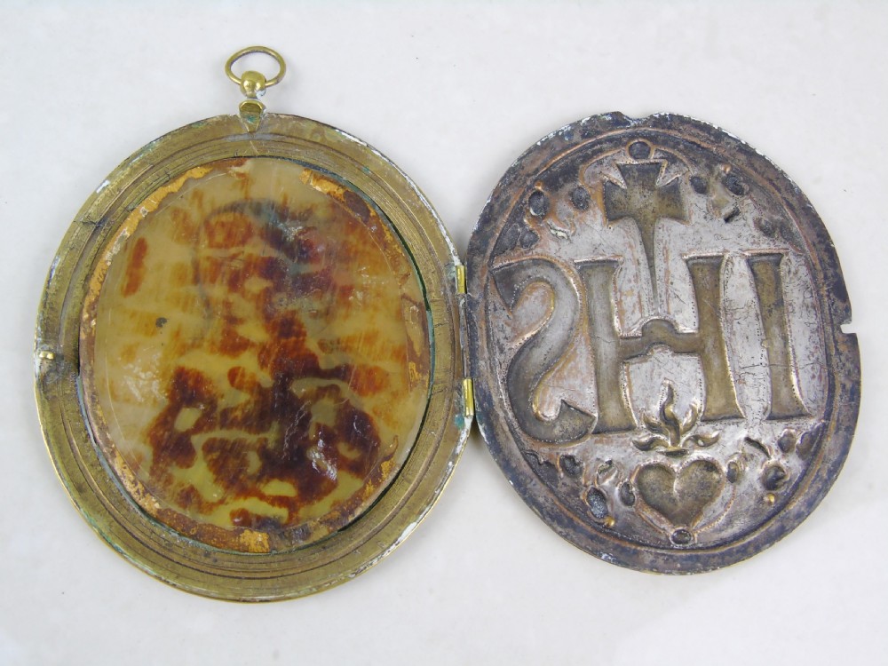 17th Century Miniature Portrait Noble Lady View VI