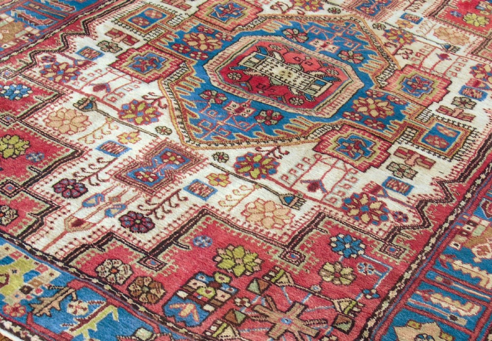 Antique Nahavand Carpet View IV