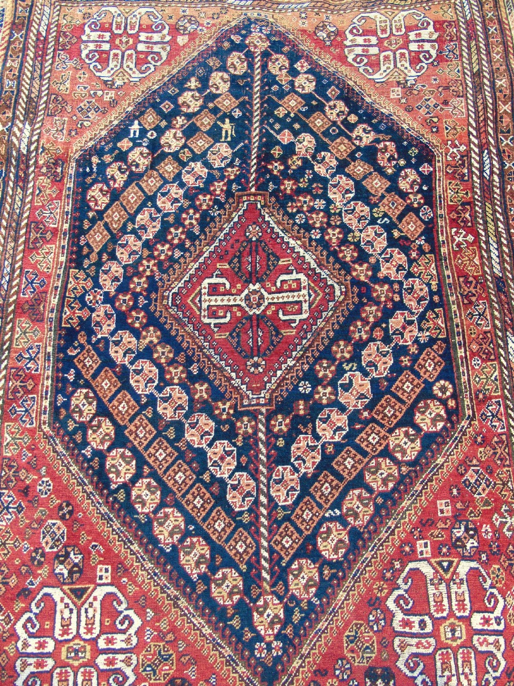 Antique Kashgai Carpet View III