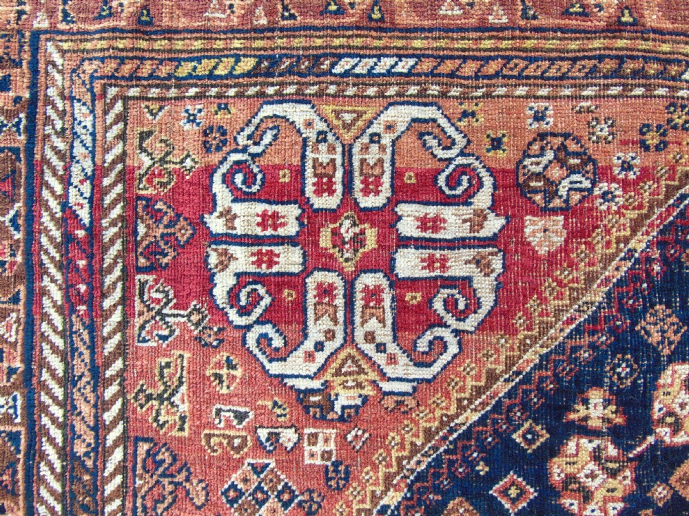 Antique Kashgai Carpet View V