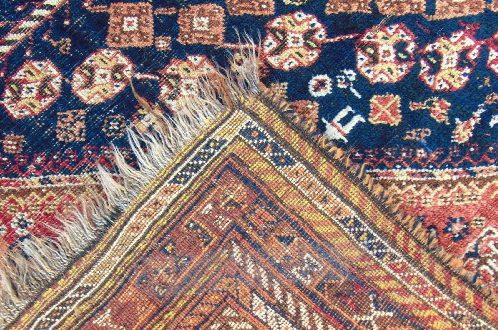 Antique Kashgai Carpet View VI