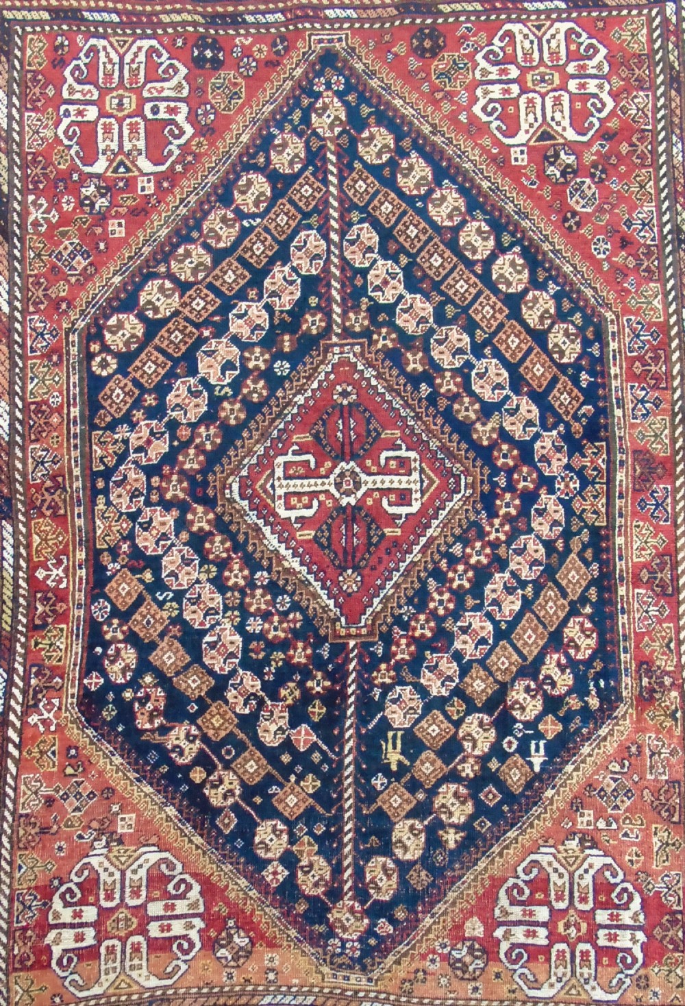 Antique Kashgai Carpet View VIII