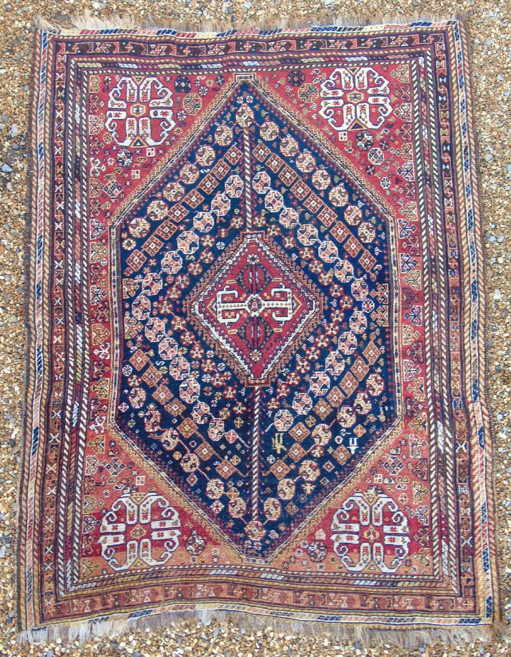 Antique Kashgai Carpet View IX