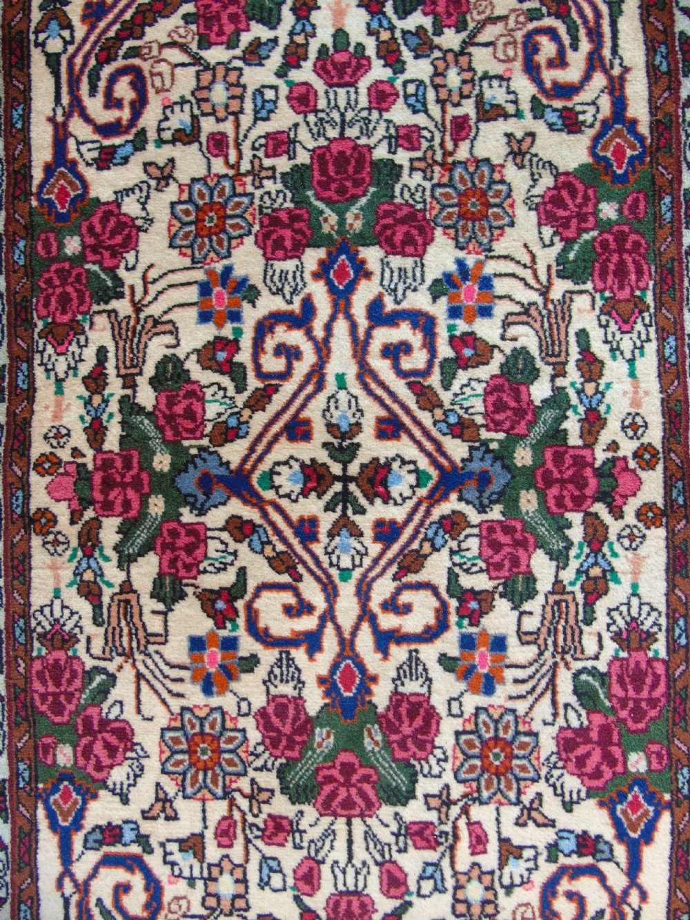 Pretty Antique Isfahan Carpet Runner View V