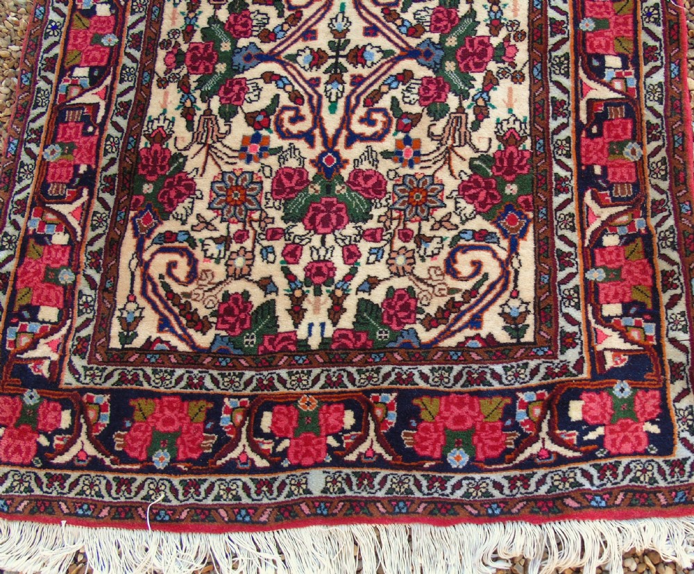 Pretty Antique Isfahan Carpet Runner View VI