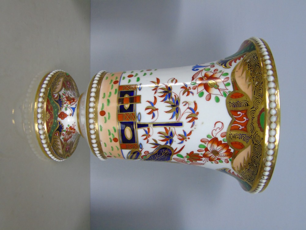 Early 19th Century Spode Garniture in Imari Colours View III