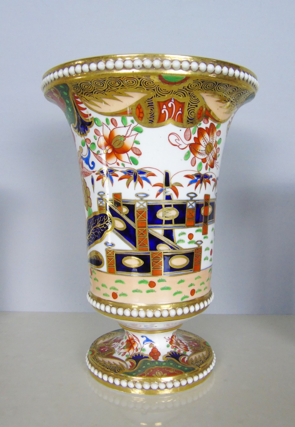 Early 19th Century Spode Garniture in Imari Colours View V