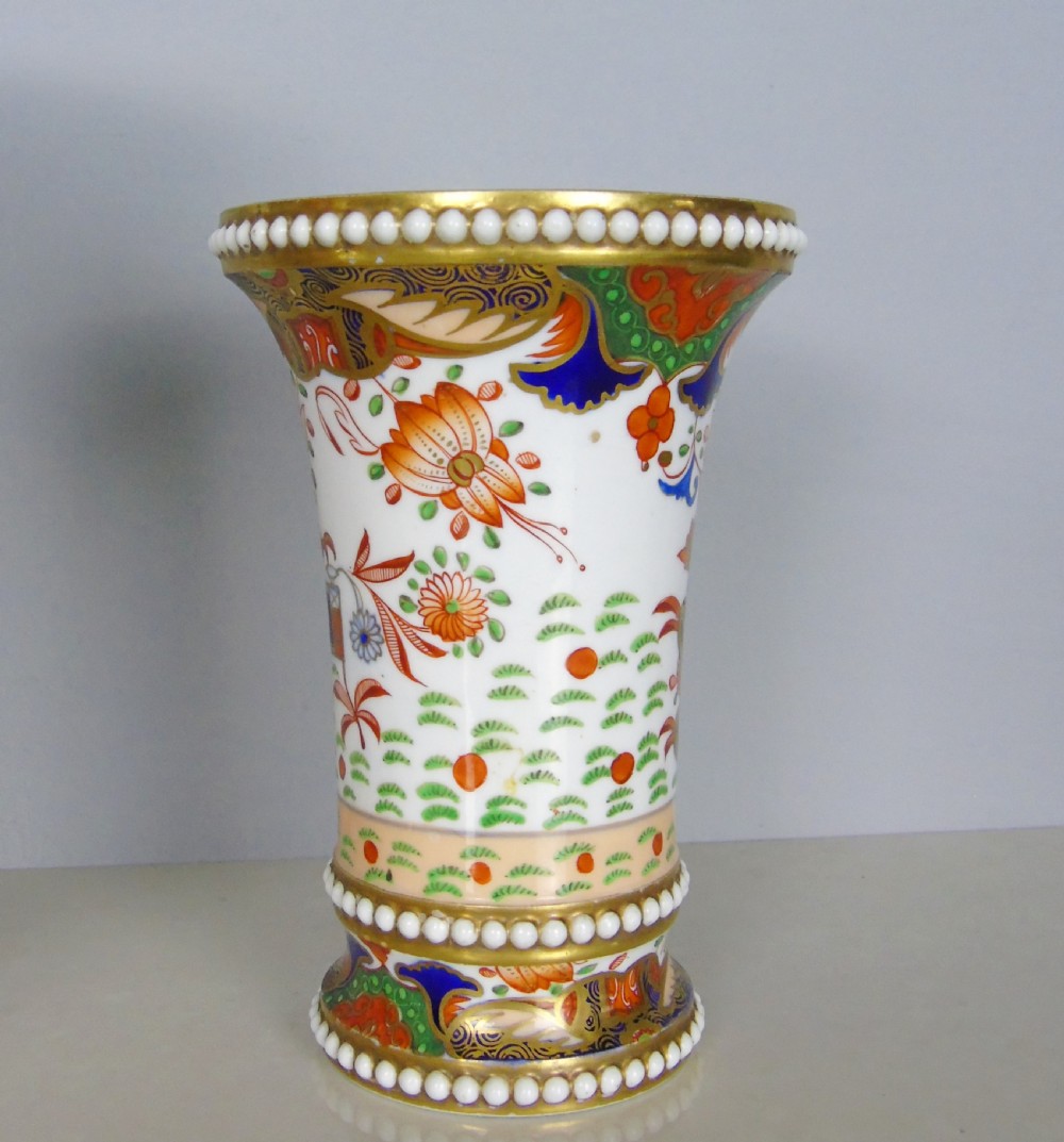 Early 19th Century Spode Garniture in Imari Colours View VII