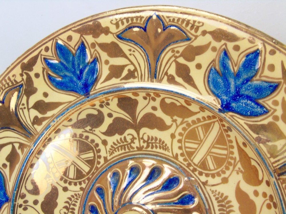 Beautiful Early 19th Century Hispano Moresque Charger View V