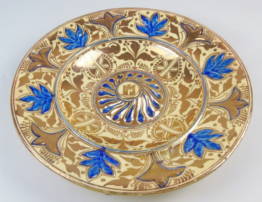 Beautiful Early 19th Century Hispano Moresque Charger View VIII