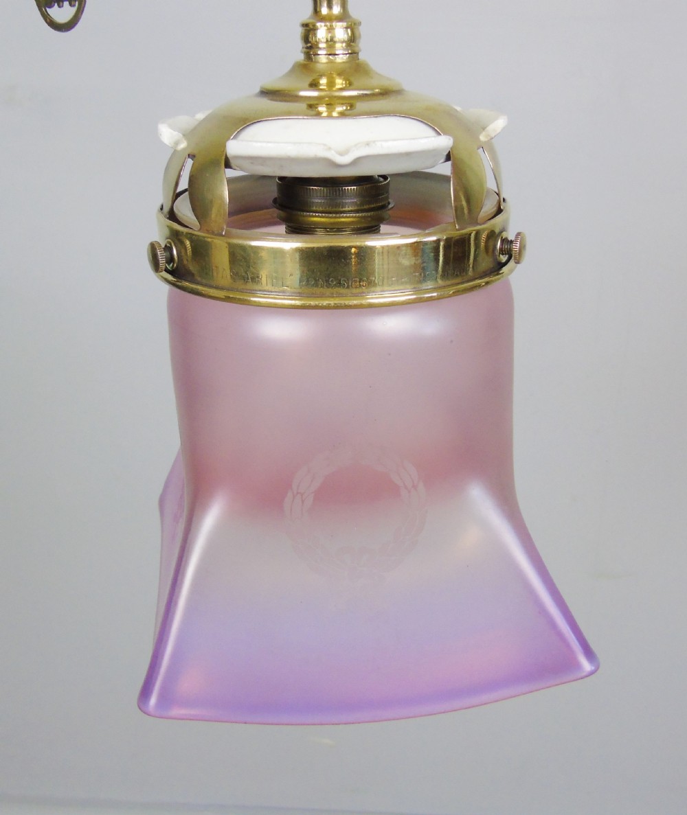 Antique Pendant 'Gasolier' Ceiling Light View II